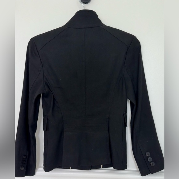 Burberry London Black Silk Cotton Weave Jacket • 4 - Picture 12 of 15